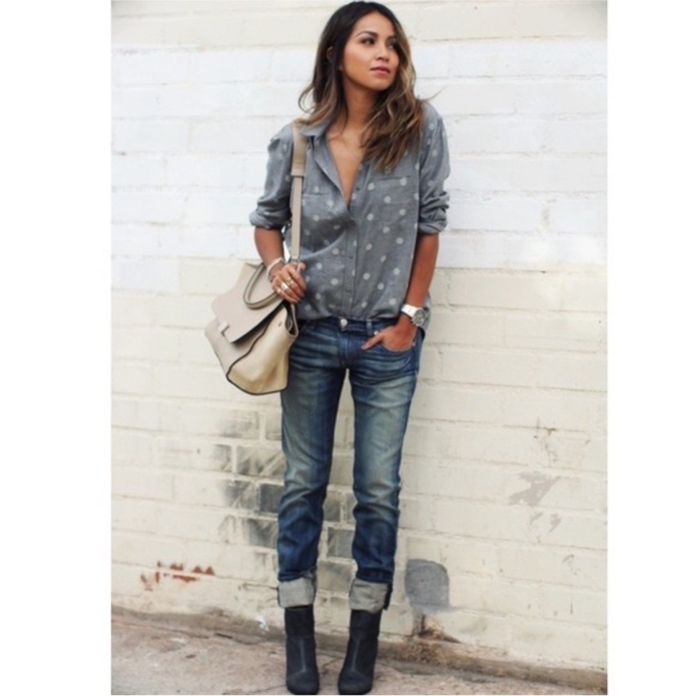 Rag & Bone The Dre Boyfriend Golden Wash Jeans 30 10 slim straight low rise
